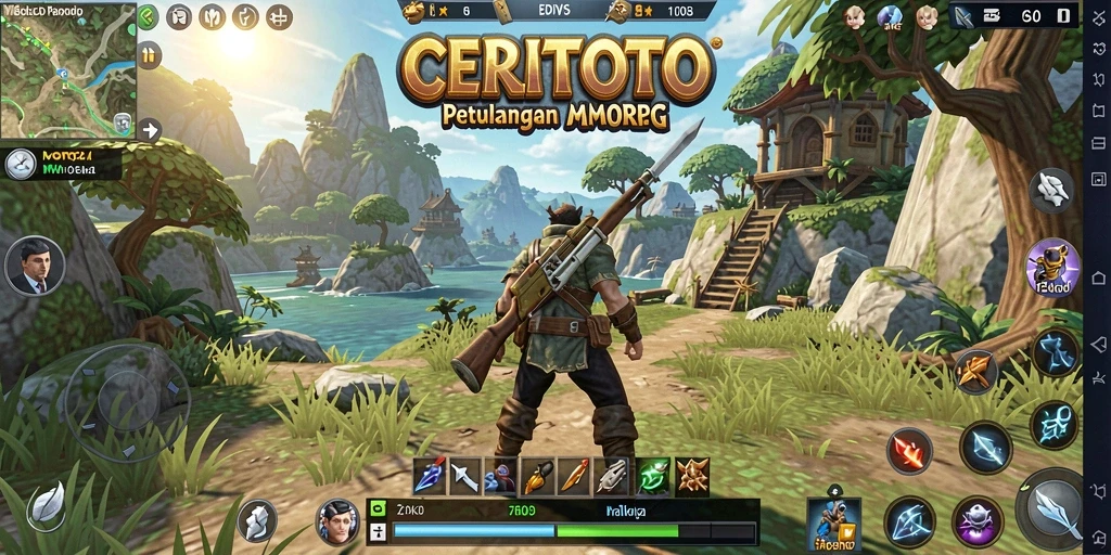 Gameplay seru dan interaktif dalam CERITOTO yang memukau.