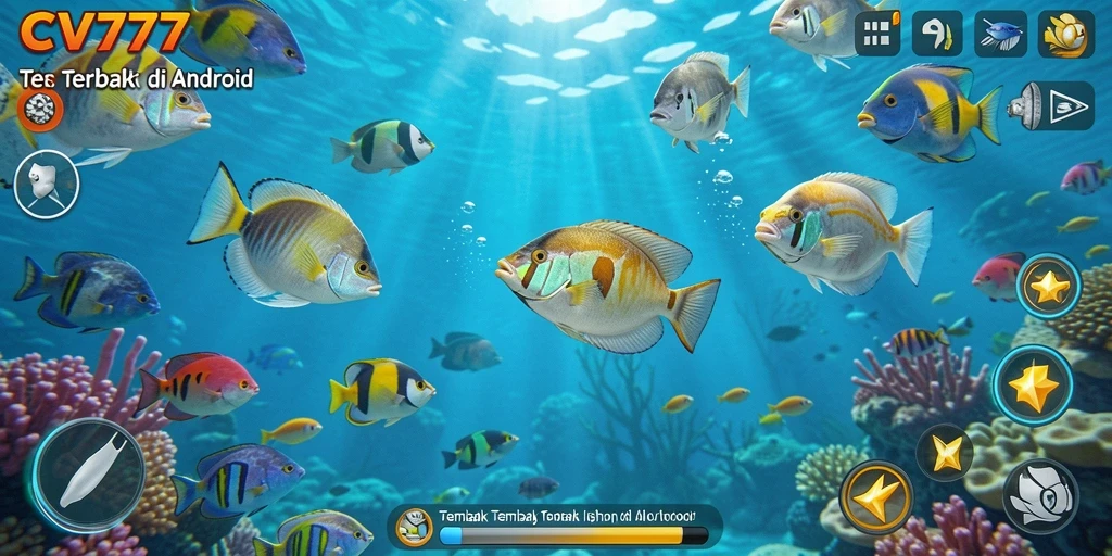 Gameplay menembak ikan seru di CV777.