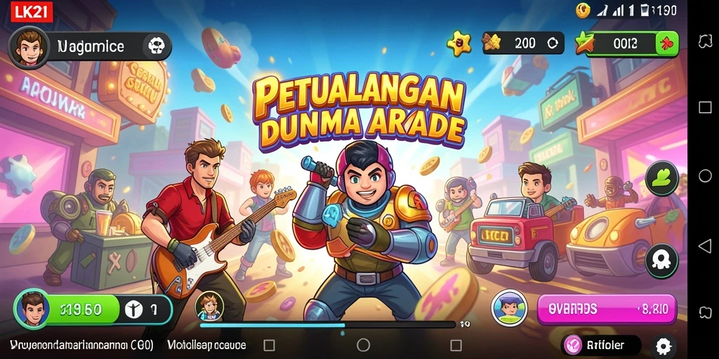 Screenshot gameplay LK21 yang menampilkan aksi menarik dan tantangan seru.