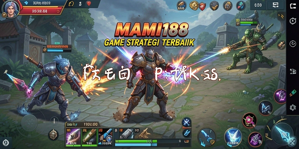 Tampilan gameplay strategis di MAMI188 yang penuh aksi.