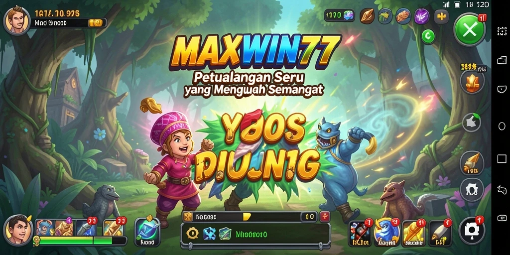 Gameplay seru MAXWIN77 dengan berbagai petualangan menarik.