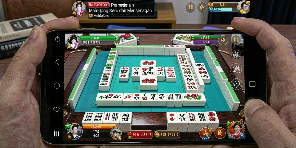 Gameplay seru RAJATOTO88 menampilkan tatakan Mahjong yang menantang.